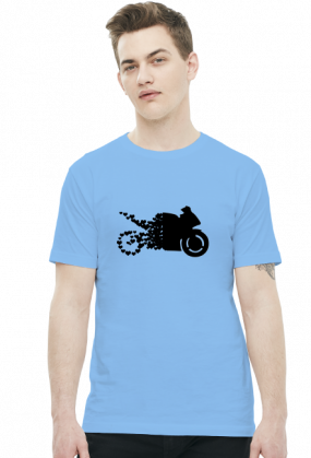LoveBike - męska koszulka motocyklowa