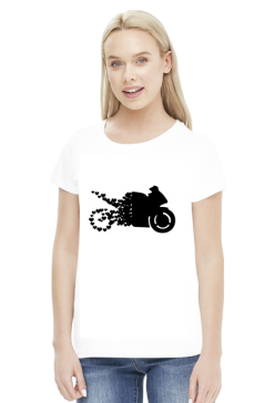 LoveBike - damska koszulka motocyklowa