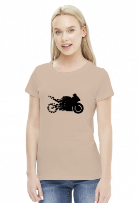 LoveBike - damska koszulka motocyklowa