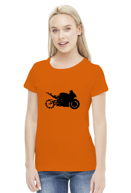 LoveBike - damska koszulka motocyklowa
