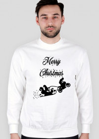Merry Christmas - męska bluza świąteczna