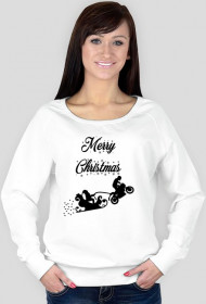 Merry Christmas - damska bluza świąteczna