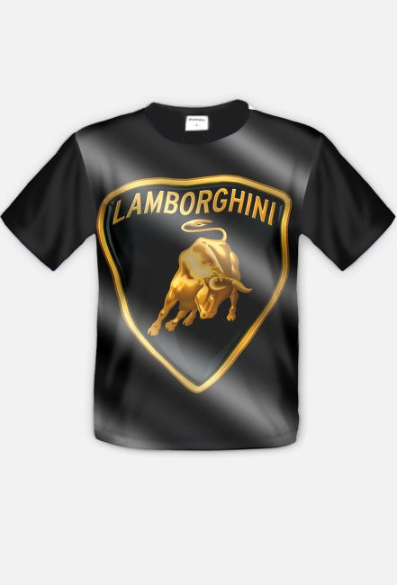 Koszulka męstka fullprint "Lamborghini"