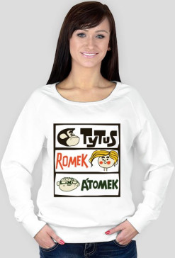 Bluza damska Tytus, Romek i Atomek