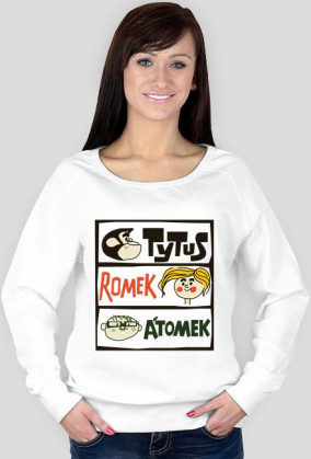 Bluza damska Tytus, Romek i Atomek