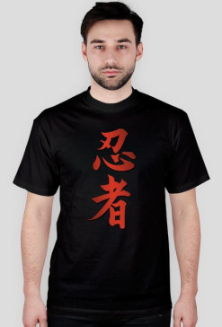 KOSZULKA NINJA T-Shirt Ninjutsu Kanji NINJAGAMESPL