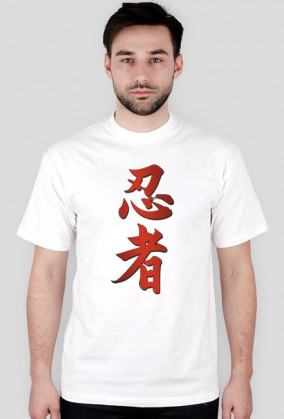 KOSZULKA NINJA T-Shirt Ninjutsu Kanji NINJAGAMESPL