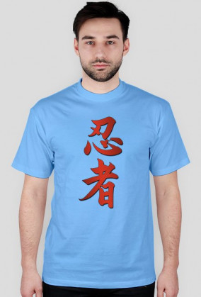 KOSZULKA NINJA T-Shirt Ninjutsu Kanji NINJAGAMESPL