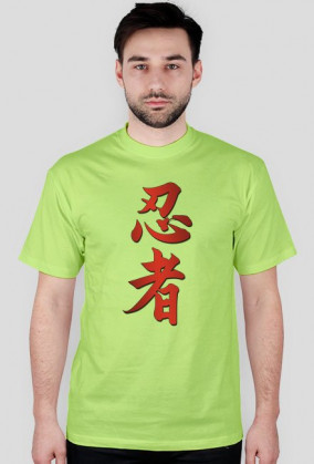 KOSZULKA NINJA T-Shirt Ninjutsu Kanji NINJAGAMESPL
