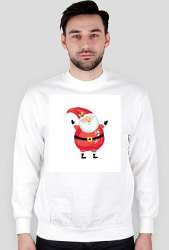 Bluza męska Świąteczna Mikołaj