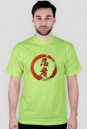KOSZULKA NINJA T-Shirt Ninjutsu Kanji Koło NINJAGAMESPL