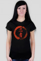 T-Shirt Ninjutsu Kanji Koło - Damska