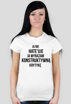 Koszulka Ja nie... Damska