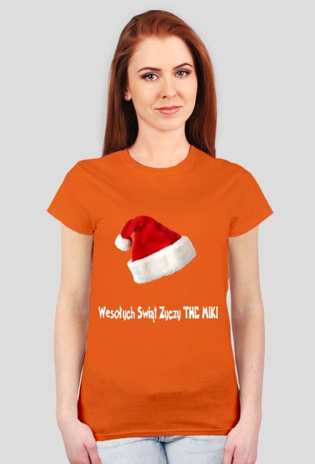 Koszulka Kobieta Świąteczna THE MIKI