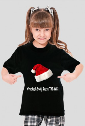 Koszulka Dziecięca (Dziewczynka) Świąteczna THE MIKI