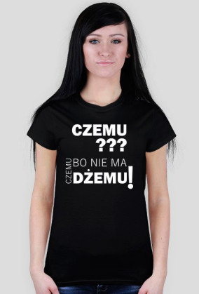 Nie ma dżemu (czarna)