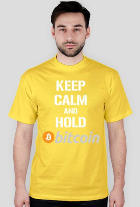 KEEP CALM AND HOLD BITCOIN