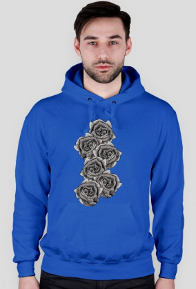 Many Roses - Bluza Męska z kapturem