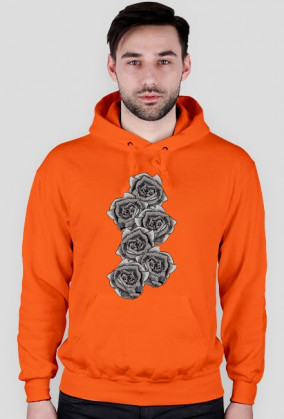 Many Roses - Bluza Męska z kapturem