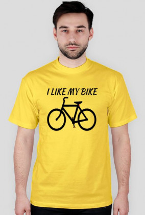 I LIKE MY BIKE - koszulka dla mężczyzn