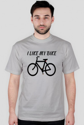 I LIKE MY BIKE - koszulka dla mężczyzn