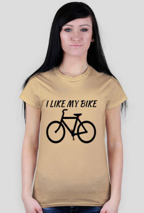 I LIKE MY BIKE - koszulka dla kobiet