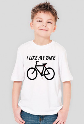 I LIKE MY BIKE - koszulka dla chłopców