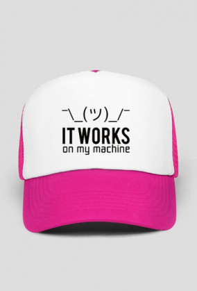 It works on my machine - Dziwne u mnie działa - Czapka - Prezent dla programisty