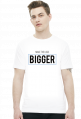 Make the logo bigger-  Prezent dla grafika komputerowego - Koszulka męska