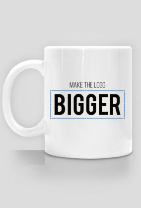 Make the logo bigger-  Prezent dla grafika komputerowego - Kubek grafika