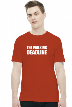 The Walking Deadline - Prezent dla grafika / programisty - Koszulka męska