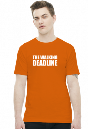 The Walking Deadline - Prezent dla grafika / programisty - Koszulka męska