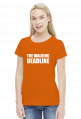 The Walking Deadline - Prezent dla grafika / programisty - Koszulka damska