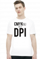 CMYKnij mnie w DPI (#2) - prezent dla grafika komputerowego - koszulka męska