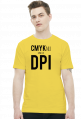 CMYKnij mnie w DPI (#2) - prezent dla grafika komputerowego - koszulka męska