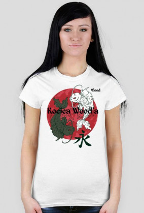 T-Shirt "Japonia: Kocica Wood'a"