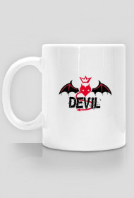 Kubek DEVIL - White Raven Style