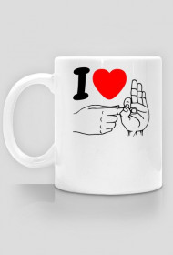 I Love... - Biały Kubek