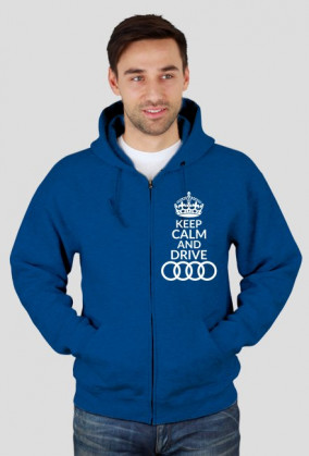 Keeb calm white front