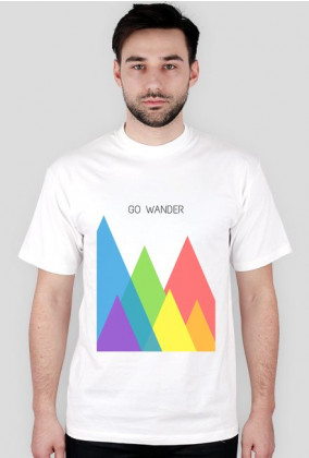 T-shirt męski Go Wander