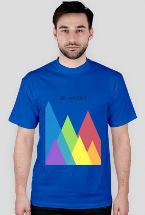 T-shirt męski Go Wander