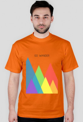 T-shirt męski Go Wander