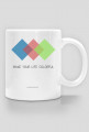 Kubek "Make your life colorful"