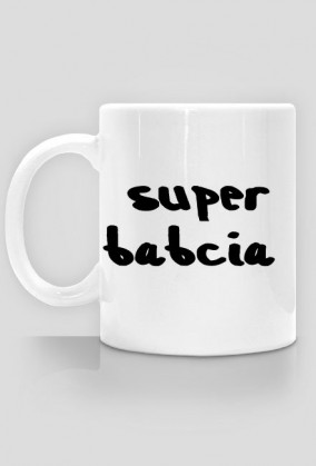 Super babcia - kubek