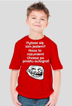 TrollFace Koszulka Dziecięca