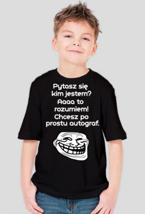 TrollFace Koszulka Dziecięca