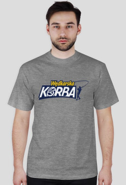 Koszulka Wędkarska Korba szara