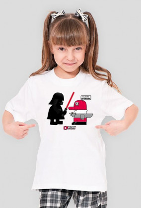Koszulka dla dziewczynki -Lord Vader. Pada