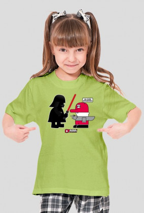 Koszulka dla dziewczynki -Lord Vader. Pada