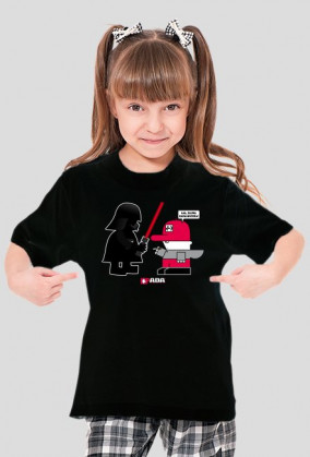 Koszulka dla dziewczynki -Lord Vader. Pada